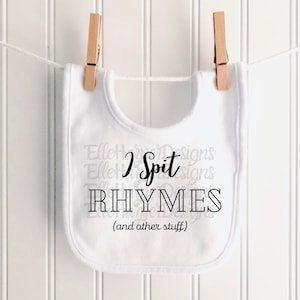 I Spit Rhymes  SVG  PDF- Png - Pdf- Dxf - INSTANT Digital Download - Cricut - Silhouette - cut file  or printable