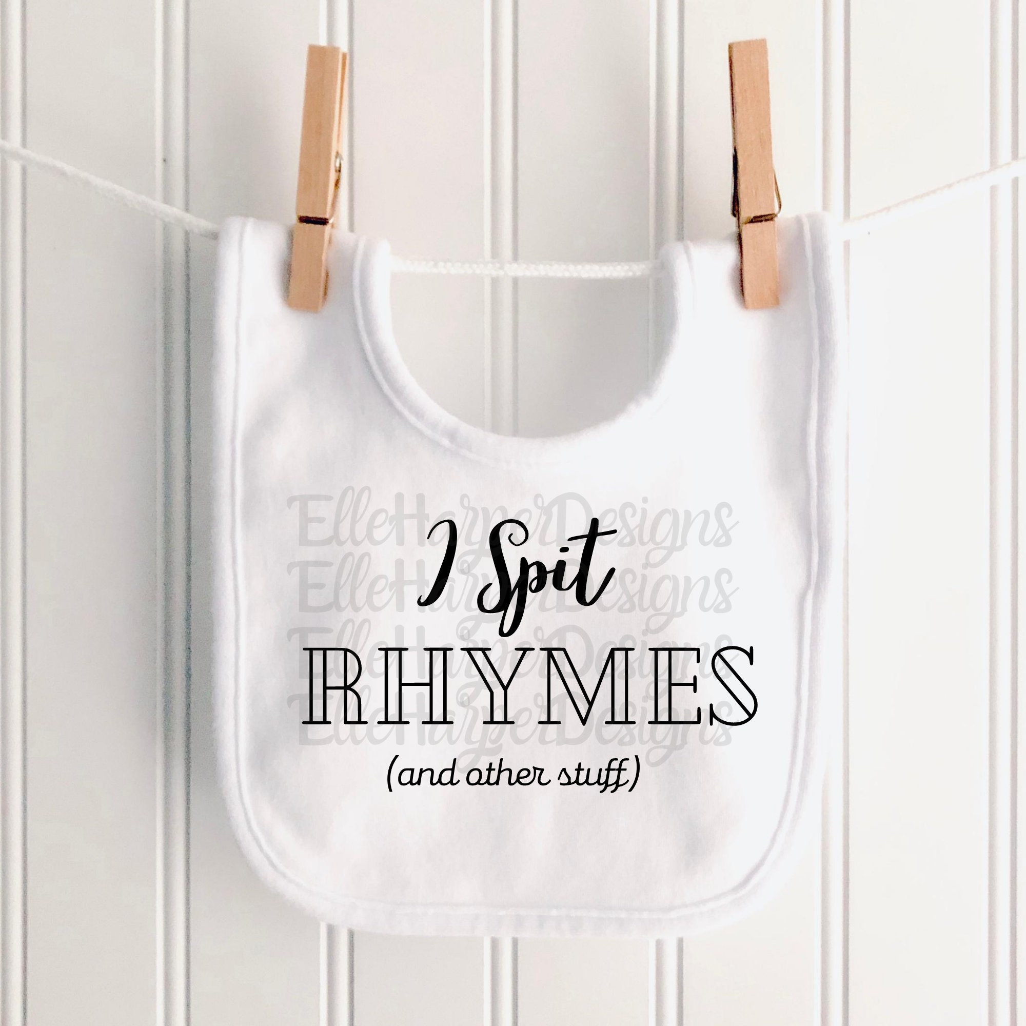 I Spit Rhymes  SVG  PDF- Png - Pdf- Dxf - INSTANT Digital Download - Cricut - Silhouette - cut file  or printable