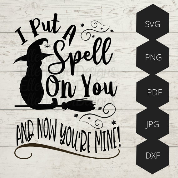 hocus pocus t shirt i put a spell on you
