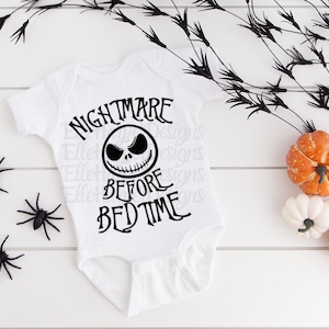Nightmare Before Bedtime baby babb SVG PDF- Png - Pdf- Dxf - INSTANT Digital Download - Cricut - Silhouette - archivo cortado o imprimible