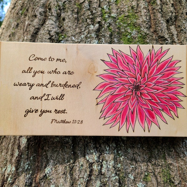 Pyrography Sign - Etsy