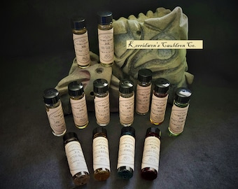 2 dram Ritual Essential Oil, Handcrafted, Witchcraft Oil, Conjuring, Spellcasting, Metaphysical, Anointing Oil, Divination, Wiccan, Pagan