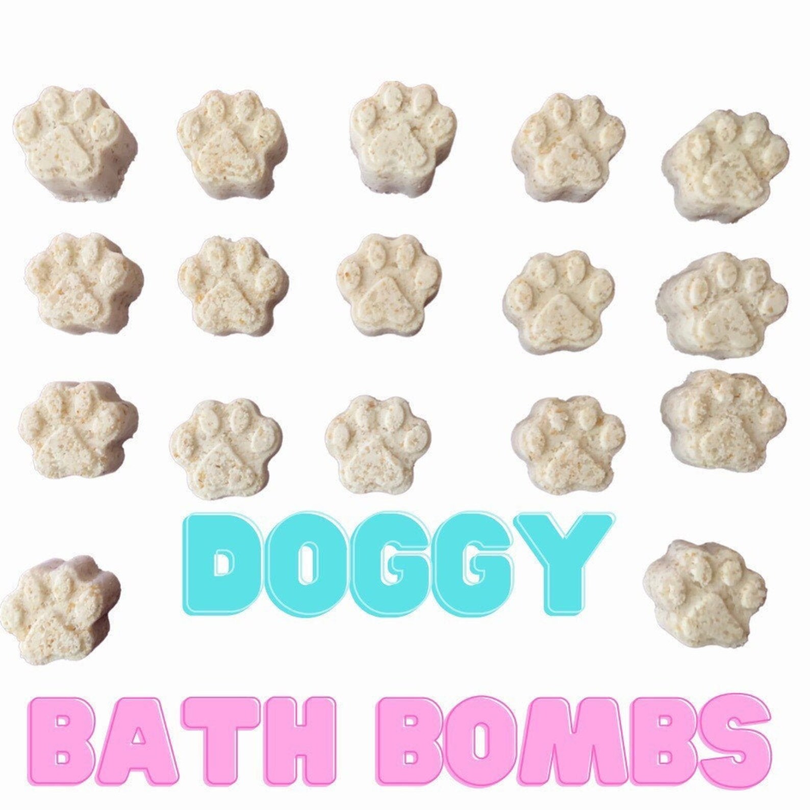 Pet Friendly Bath Bombs for Dogs Oatmeal Organic Etsy