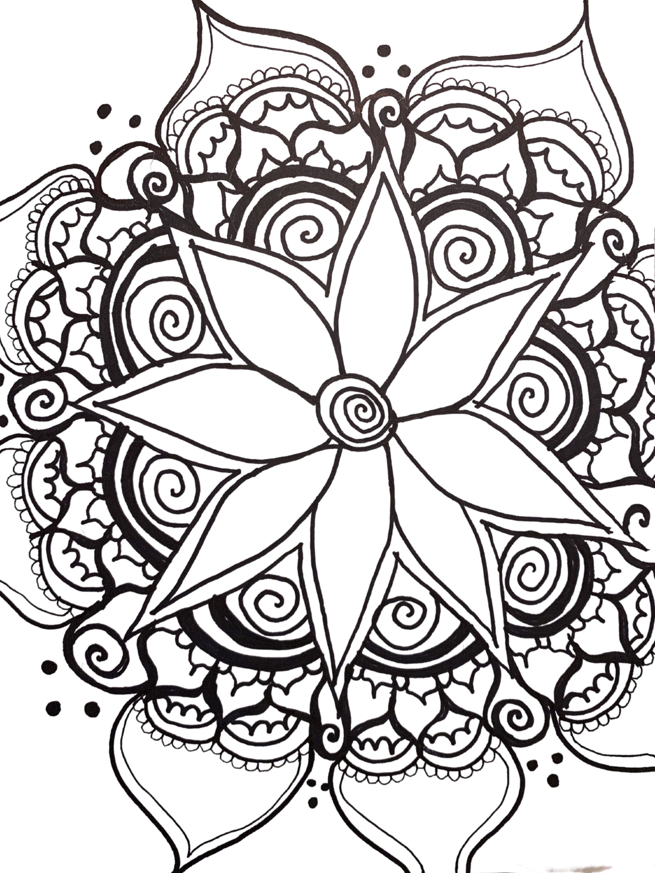 Digital Coloring Book: Sarah's Scribbles | Etsy
