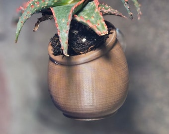 Miniature Planter Pots - Ideal for Aquariums, Reptile Enclosures, and Windowsill Succulent Gardens