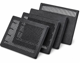 Fluval Flex 32.5 Overflow Covers; Shrimp, Solid, Slotted, Deep Substrate