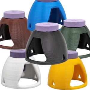 Coral Frag Holders - Half Dome Shaped Plug Stand
