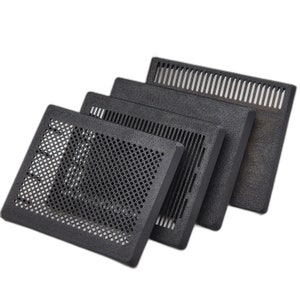 Fluval Flex 32.5 オーバーフローカバー; シュリンプ、ソリッド、スロット、深底