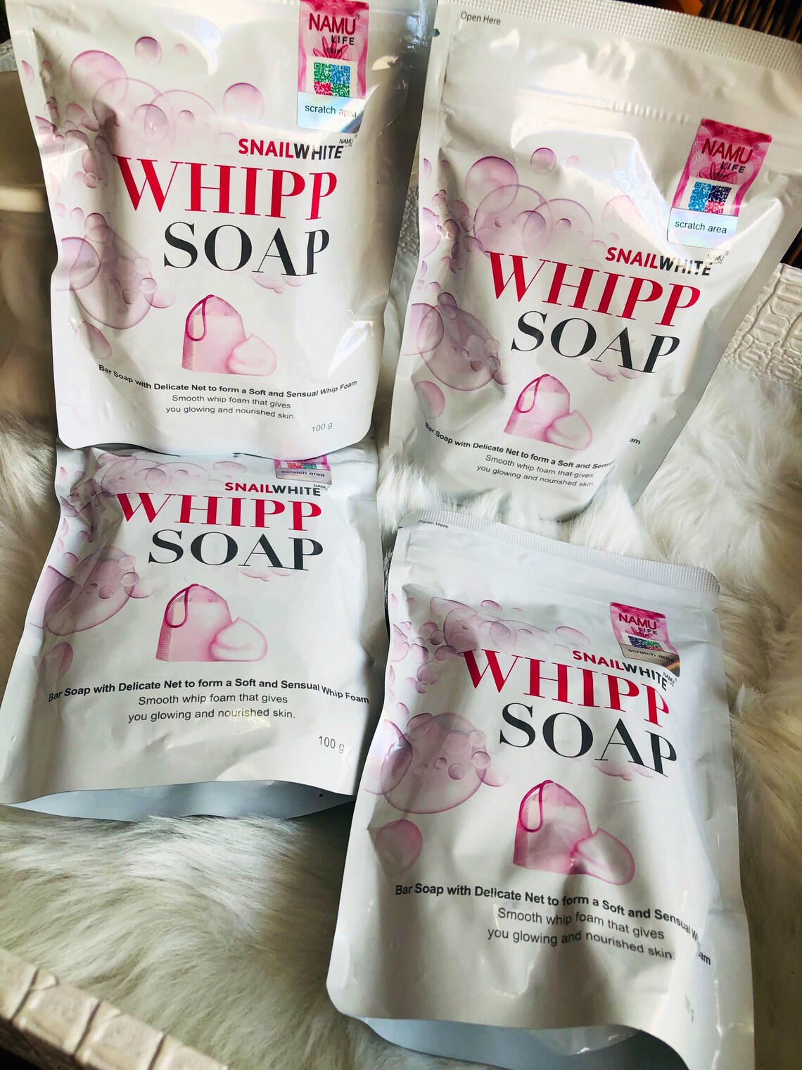 Snail White Whipp Soap 10X Whitening Etsy