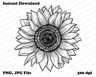 Free Free 208 Sunflower Svg Etsy SVG PNG EPS DXF File