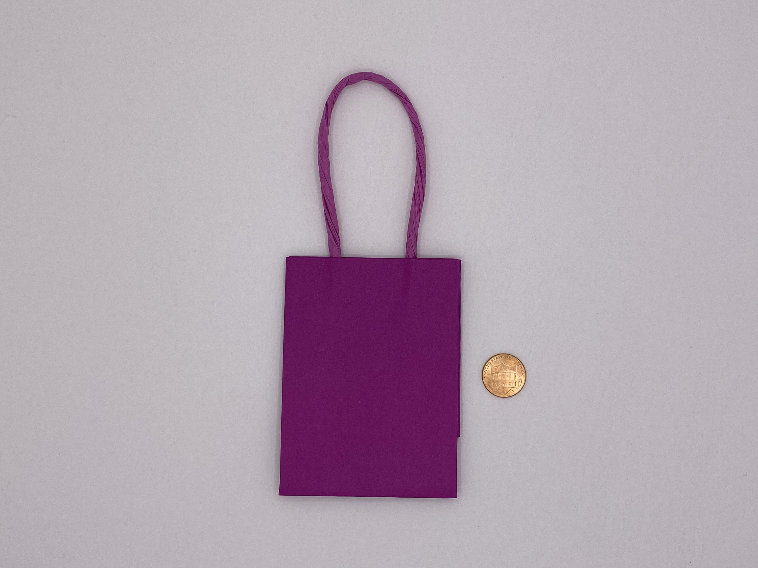 SET of 10 Mini Gift Bags PURPLE Etsy