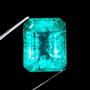 Edelstein Natürlicher Smaragd 9+ Ct mit Zertifikat
