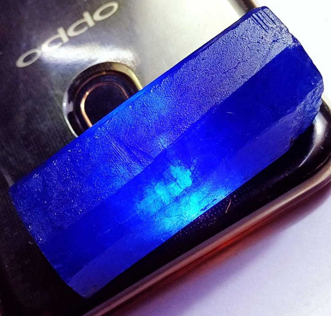Loose Gemstone Natural Blue Beryl Rough 200+ Carat With Certificate - Etsy