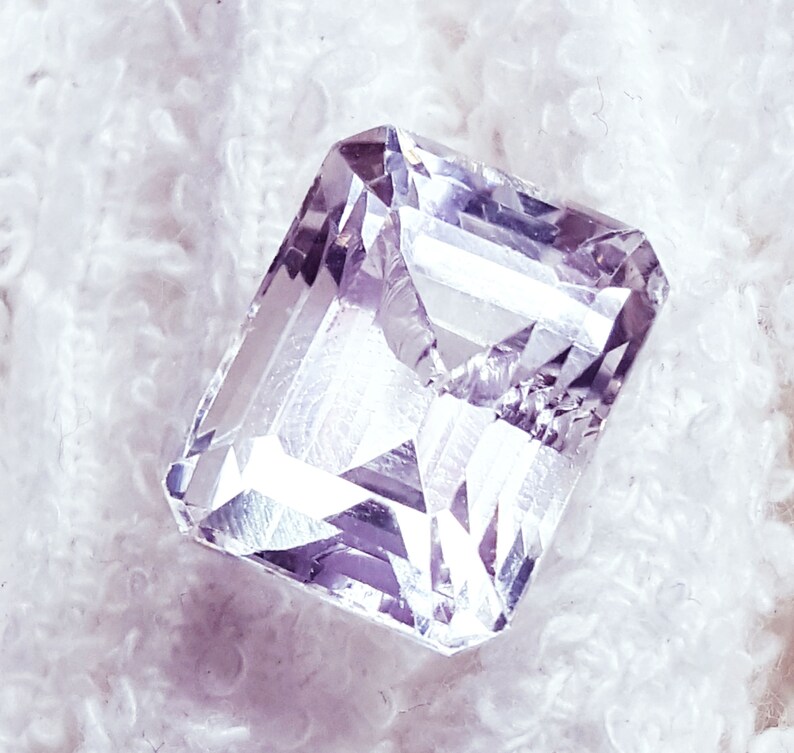Natural White Sapphire Loose Gemstone 10.00 Ct Certified With Free Shipping and Free Certificate