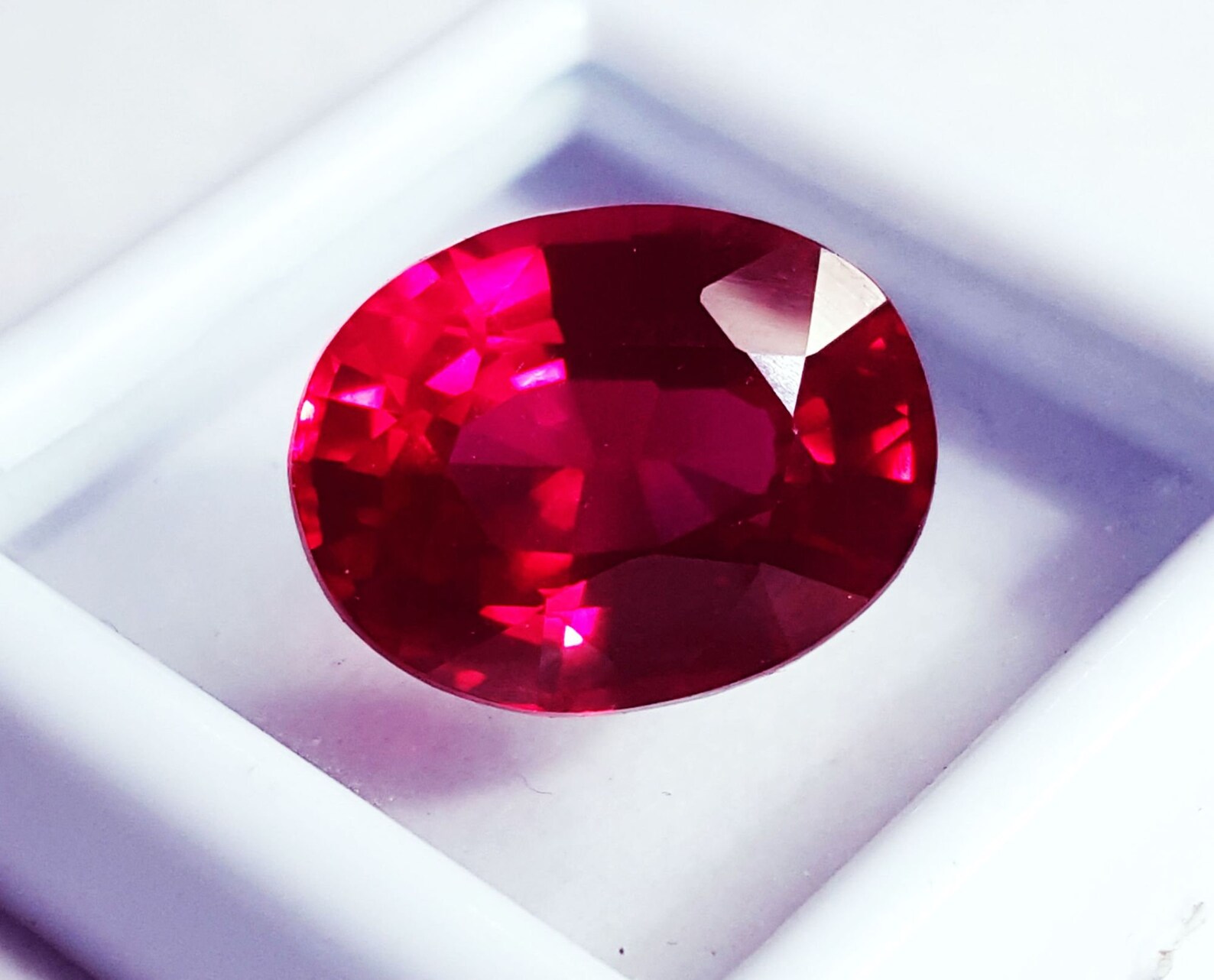 Loose Gemstone 10.00 Ct Natural Ruby Amazing Certified with | Etsy