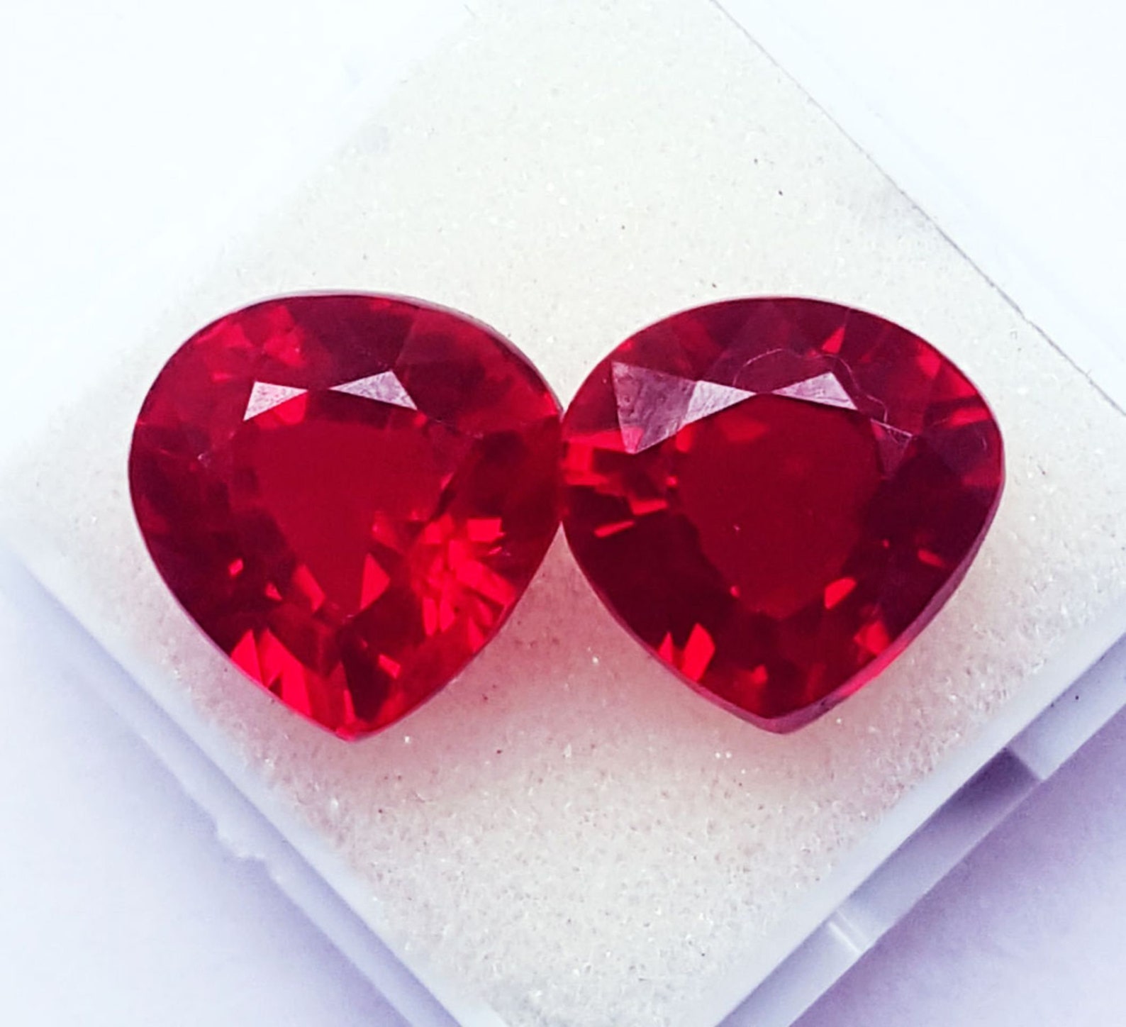 Beautiful Ruby Pair Loose Natural Certified Gemstone 8 to 10 Etsy