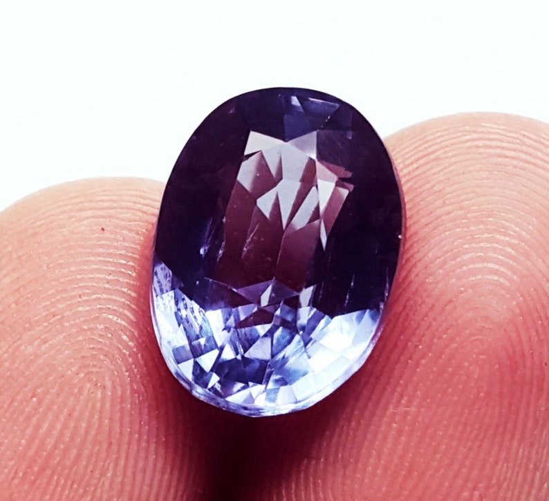 Loose Natural Alexandrite Excellent Gemstone Certified Color Changing Stone 9.20 Ct With Free Delivery and Free Certificate