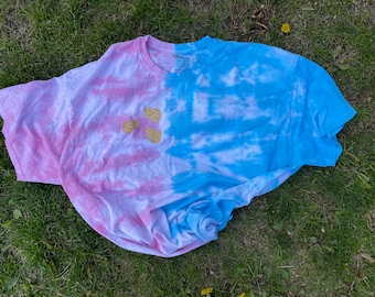 Sleeping Beauty Tie-Dye T-shirt | Gold Fairy Accent, Trust Your Magic