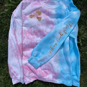Sweater tie outlet dye bt21
