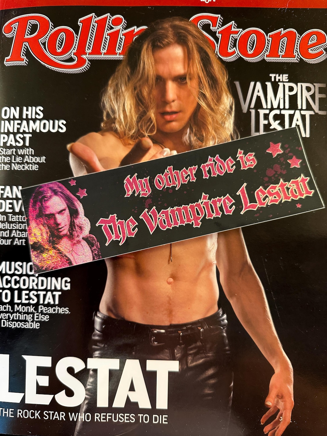 The Vampire Lestat Sticker