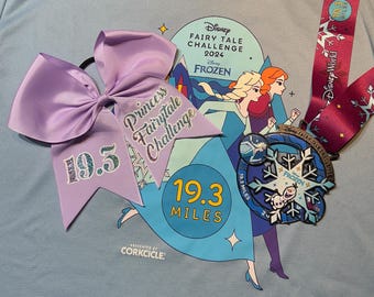 Princess Fairytale Challenge Hair Bow | Disney Inspired 19.3 Run
