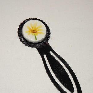 Gothic Bookmark with Vintage Floral China