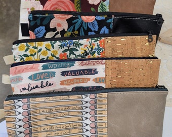 Pencil Bags; Makeup Bags