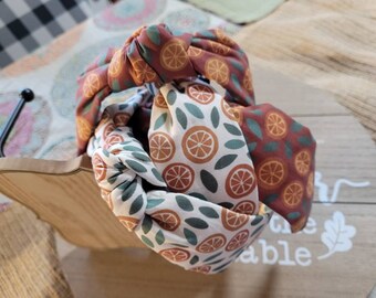 Knotted Cotton Headband: Rifle Paper Co Prints, Custom Fabric