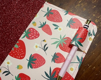 Strawberry Notebook Cover