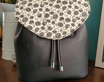 Mayfield Backpack Purse - Black