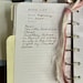 Book List, Reading Notes, Journaling Cards (pocket Size) Digital ...