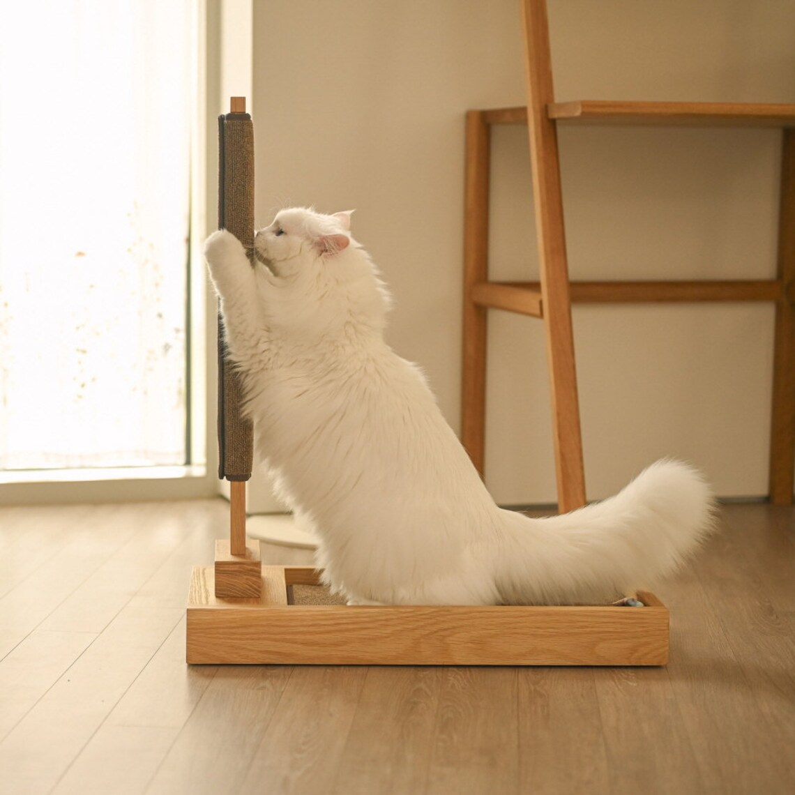 Cat Scratching Post Cat Bed Cat Furniture Cat Scratcher Etsy