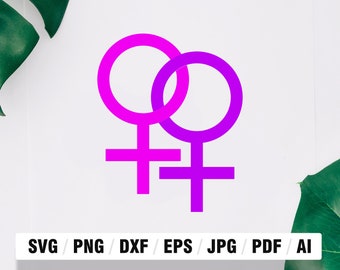 Doppelte Venus Symbol Etsy