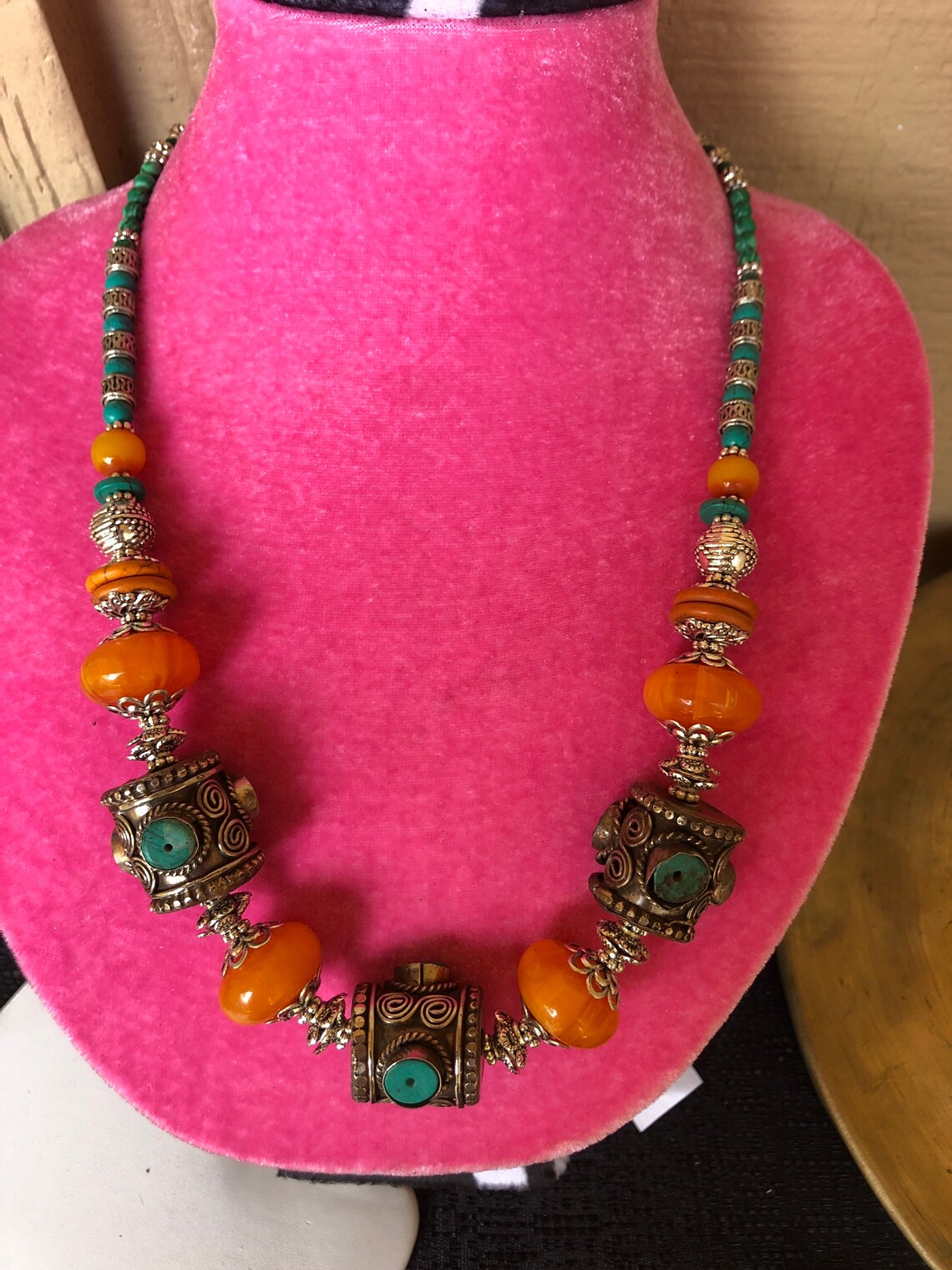 Tibetan Jewelry Handmade Necklace Nepali Jewelry Handmade Etsy