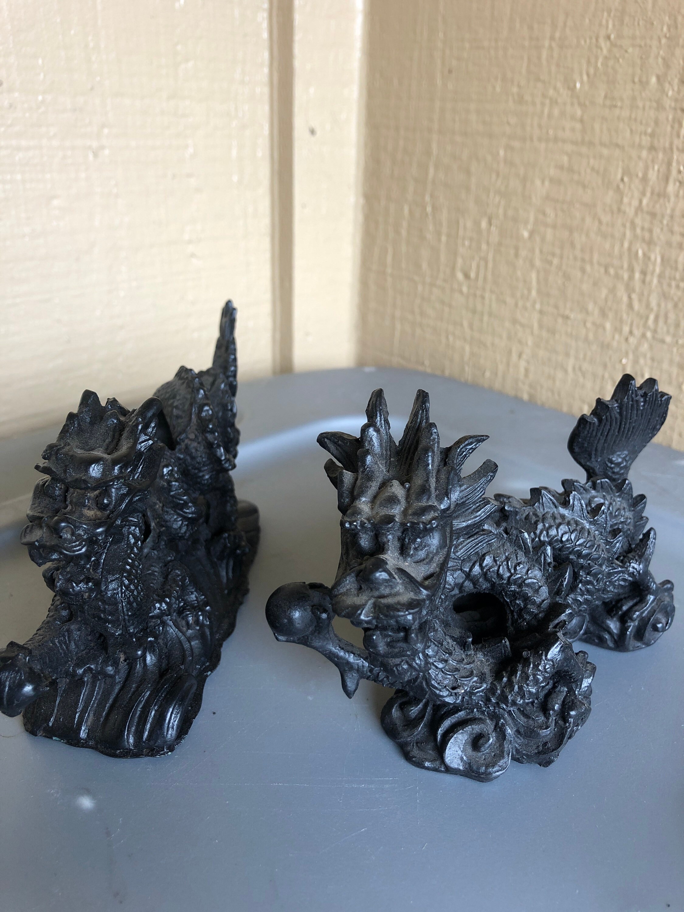 Dragon Resin Dragon Dragon Fingers Etsy