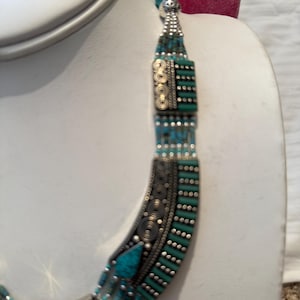 Tibetan vintage necklace woman jewelry Nepali handmade jewelry woman necklace Nepali jewelry Tibetan ethnic jewelry handmade jewelry