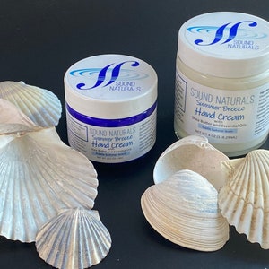 Natural non-greasy shea butter hand cream, Moisturizing, Cruelty-free and vegan, Summer breeze scent