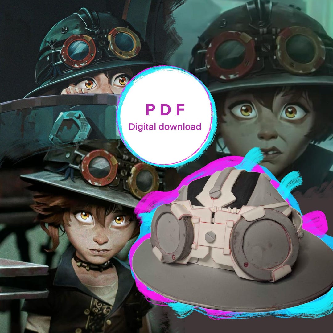 Isha's Hat Foam Pattern [arcane Season 2] - Etsy