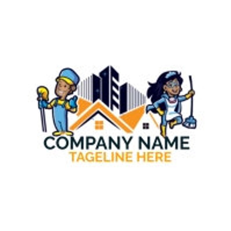 Cleaning Service Logo Design, Clean Logo Design, Fresh Cleaning Logo