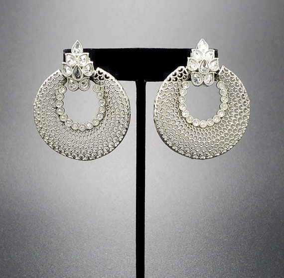Oxidized earrings cheap design