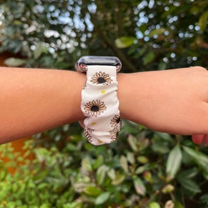 Etsy scrunchie apple watch band sale
