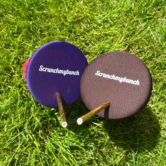 Drink Scrunchie – Copri Bicchiere Antispike Riutilizzabile – Elastico In Nylon/Spandex Per Proteggere Le Bevande Da Manomissioni, Adatto A Tazze E Bicchieri, Rosa E Nero, Lavabile