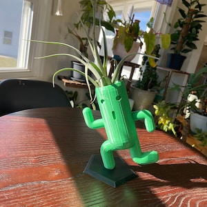 3D Printed Cactuar Planter