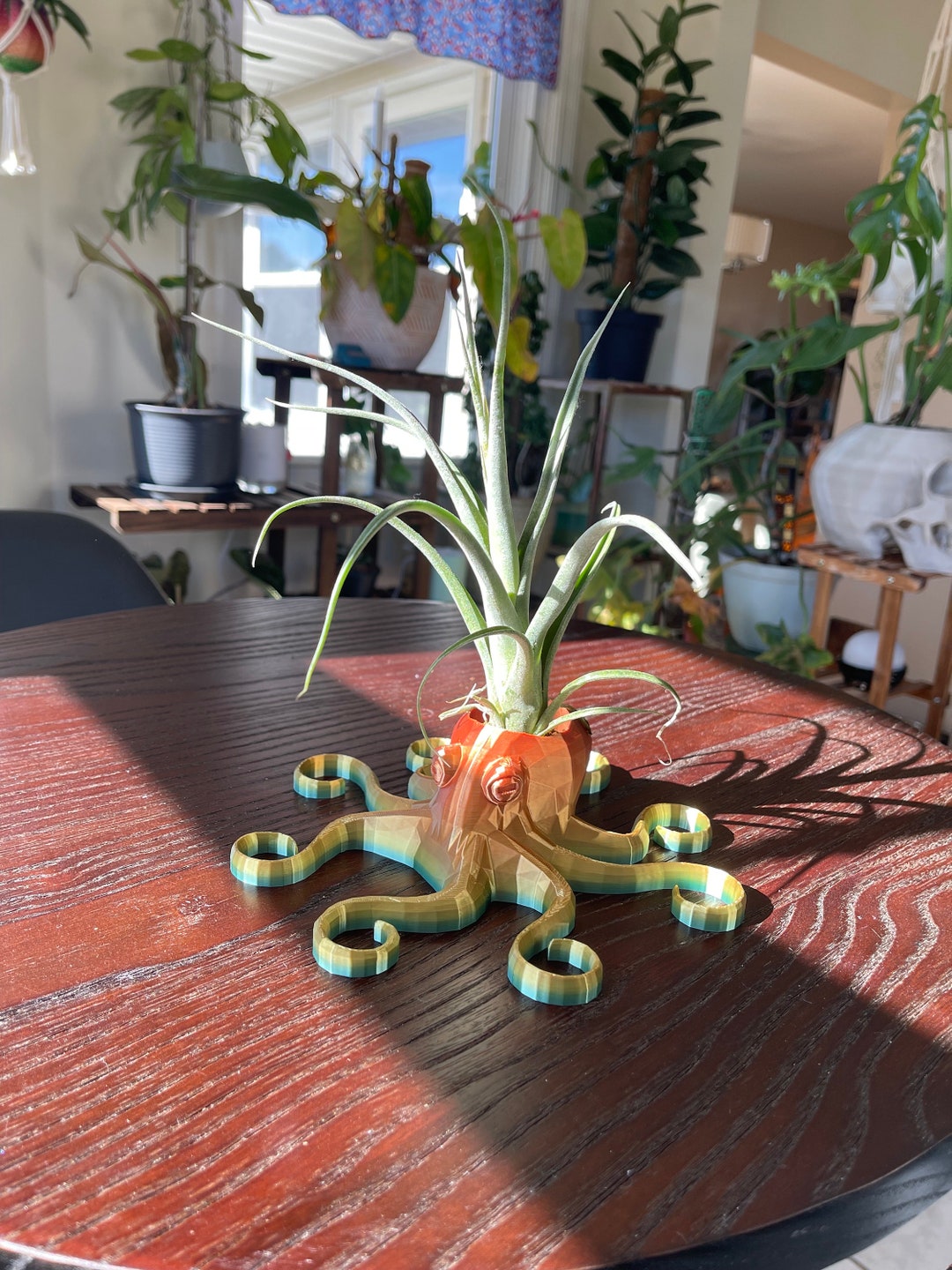 3D Printed Octopus Planter - Etsy