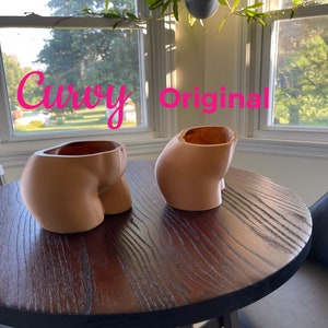 3D Printed Curvy Booty Pot/Planter
