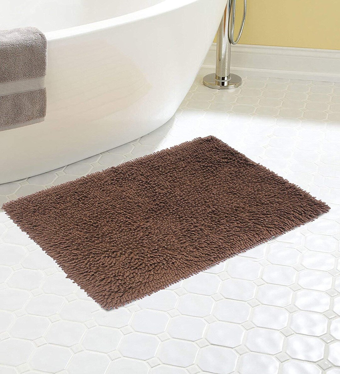Organic Cotton Bath Mats Rugs Loop Design 40 X 60 Cm Contour Etsy