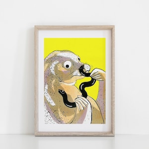 Eel vs Seal Risoprint