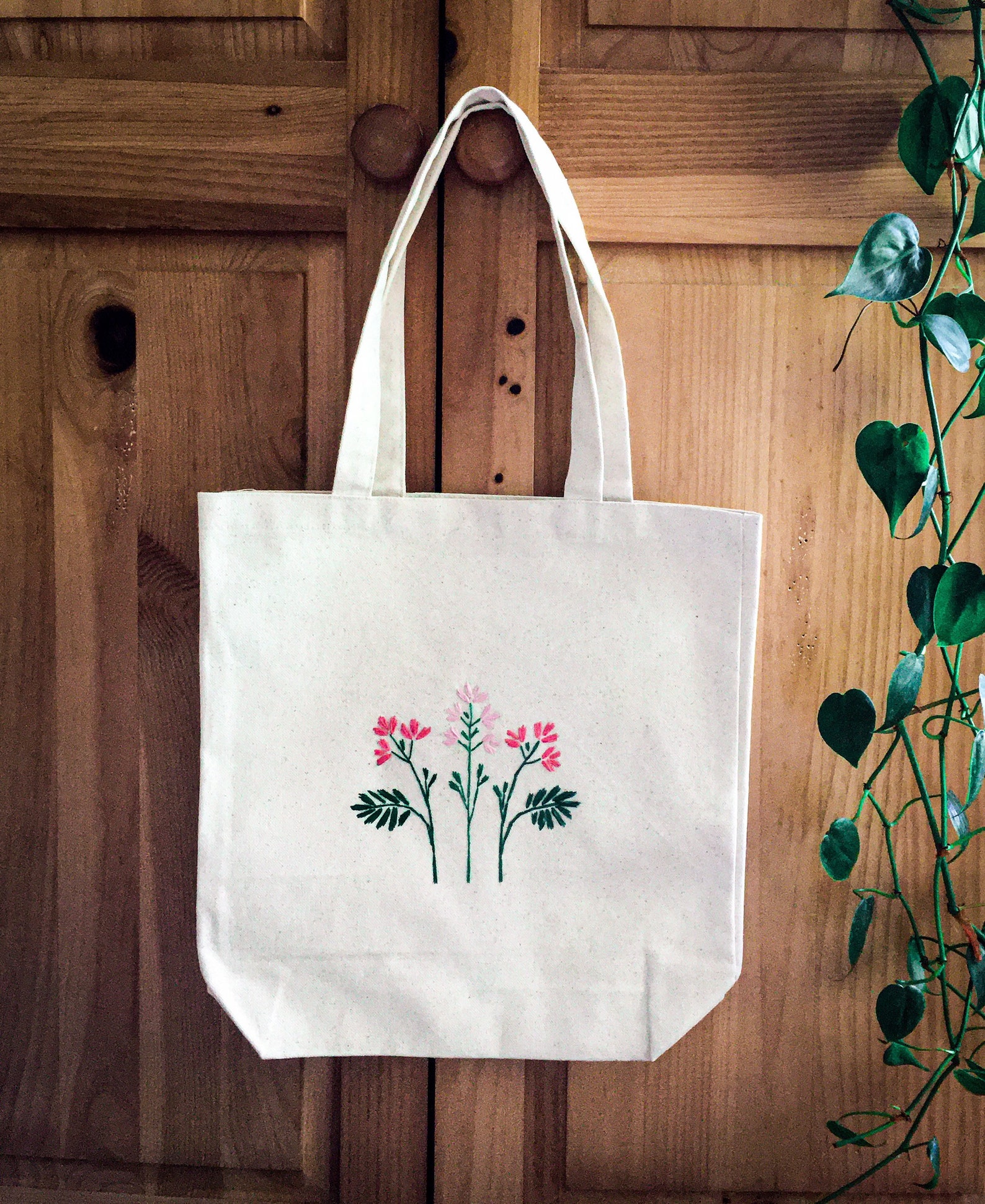 Canvas Bag Flower