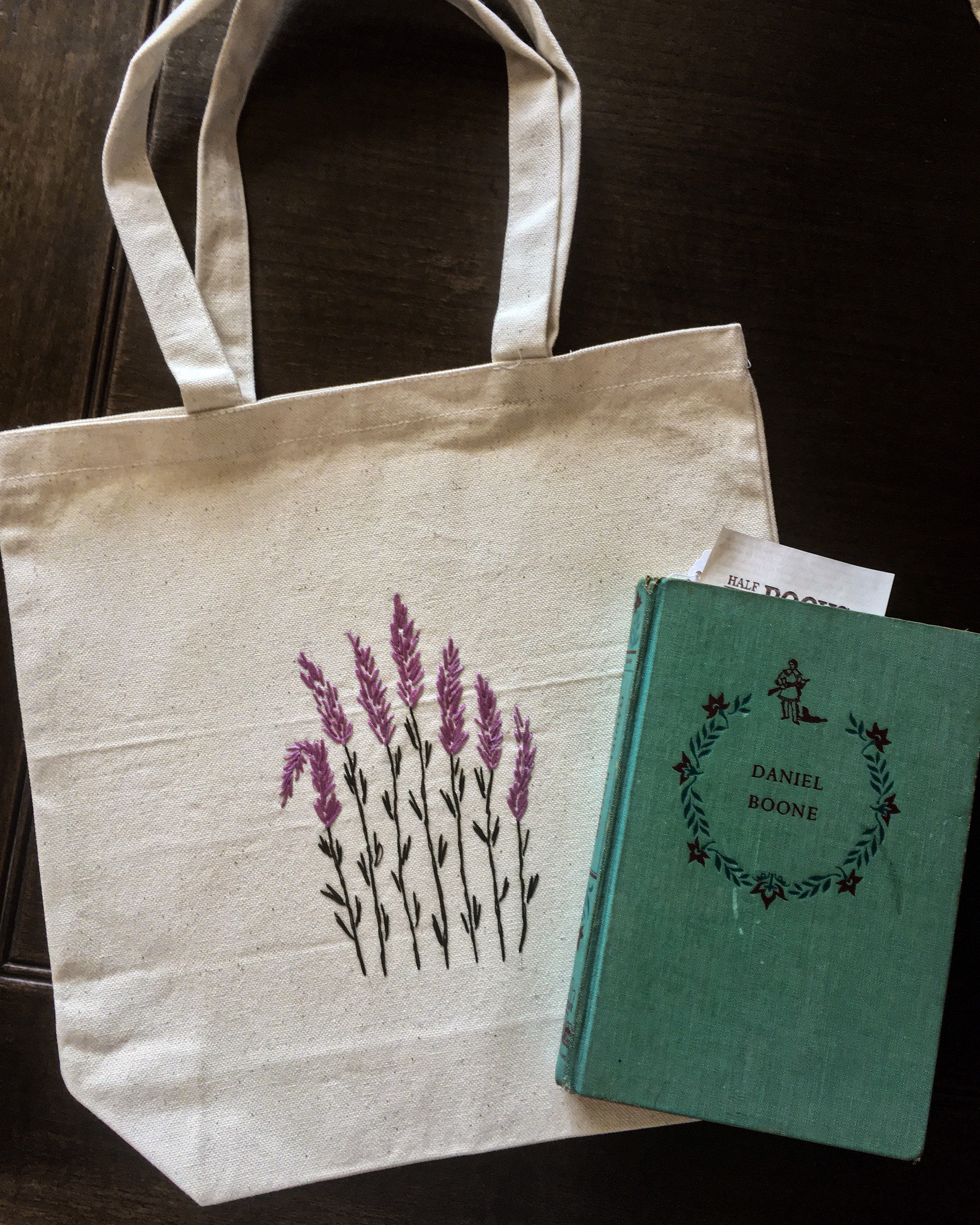 Canvas Tote Bag with Handles (Pastel Lavender) - NEW – Kelamy