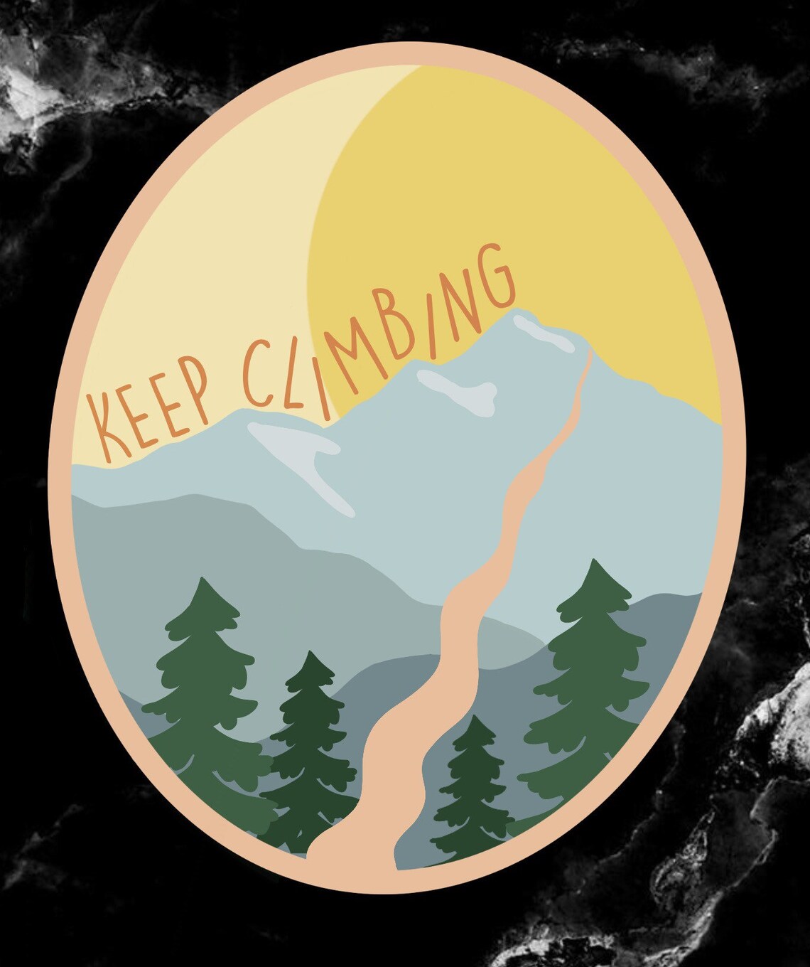 Keep Climbing Sticker Etsy